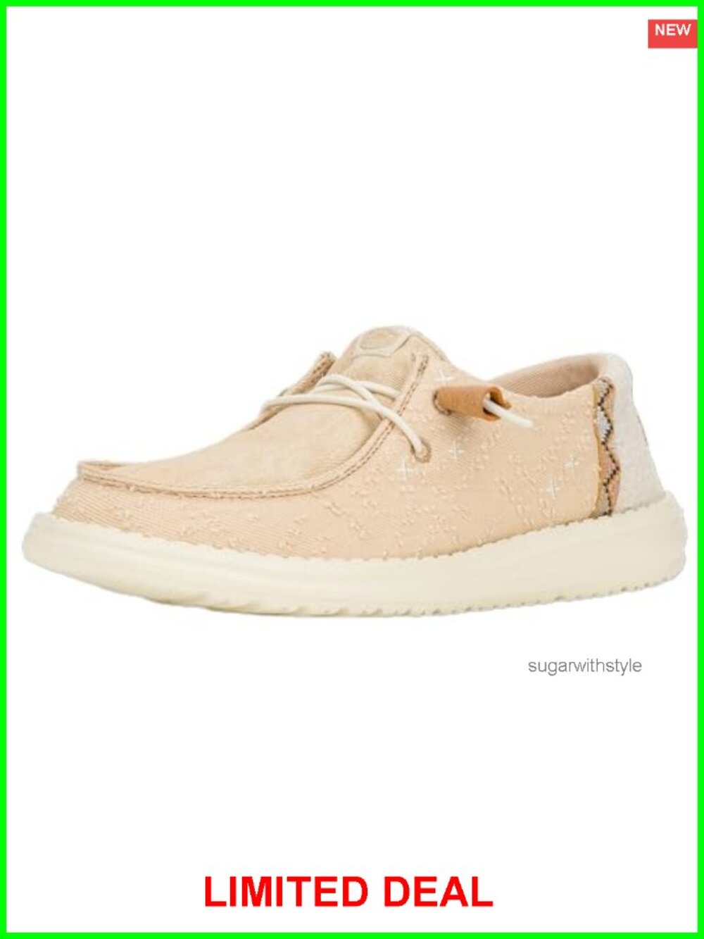 Wendy Crafted Boho Loafer Shoe Slip On